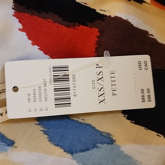 Anthropologie Printed Coverup O/S - Picture 10 of 10